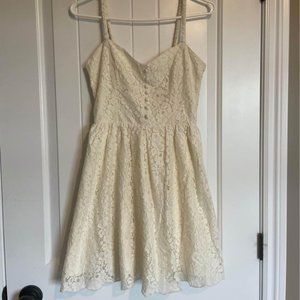White Aritzia Lace Dress for Sale up to 90% Off: Poshmark